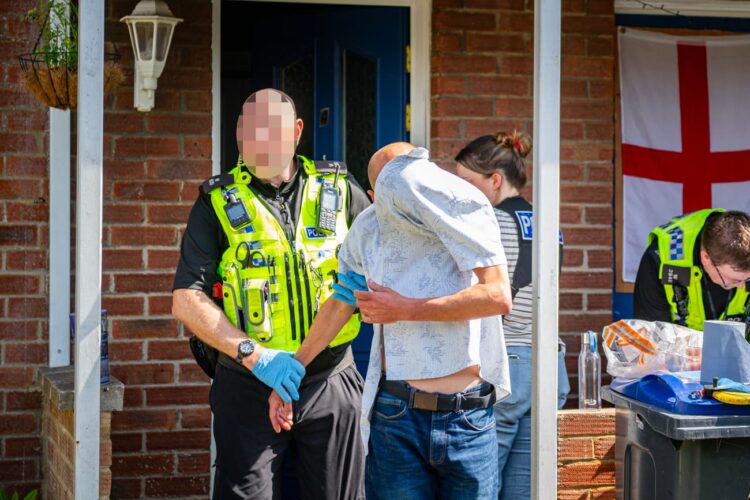 Man arrested after police smash through door in Warminster raid