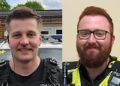 Three PCs praised for saving life of woman who set herself on fire