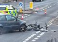 Cyclist injured after e-bike and car collide on junction in Swindon