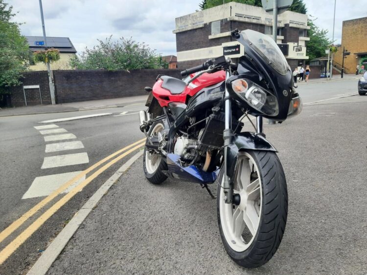 Motorcycle seized after rider drives wrong way through Westbury