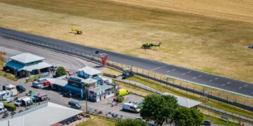 Two air ambulances attend serious crash at Castle Combe Circuit