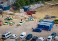 Man fighting for his life after being stabbed on Wiltshire building site