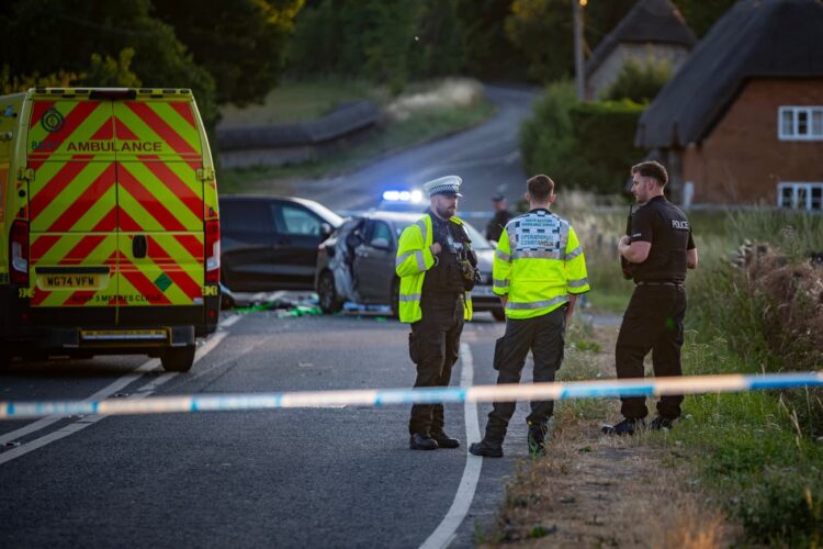 Motorcyclist killed in crash with car on A4 junction near Avebury