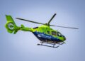 Baby airlifted to hospital after air ambulance lands on Swindon field