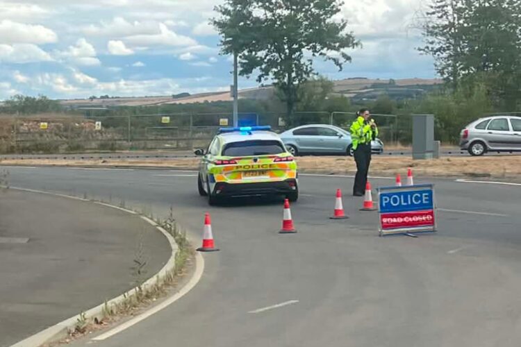 A420 near Swindon closed both directions after road traffic collision