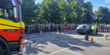 Police deliver drink-drive warning to hundreds of Wiltshire troops