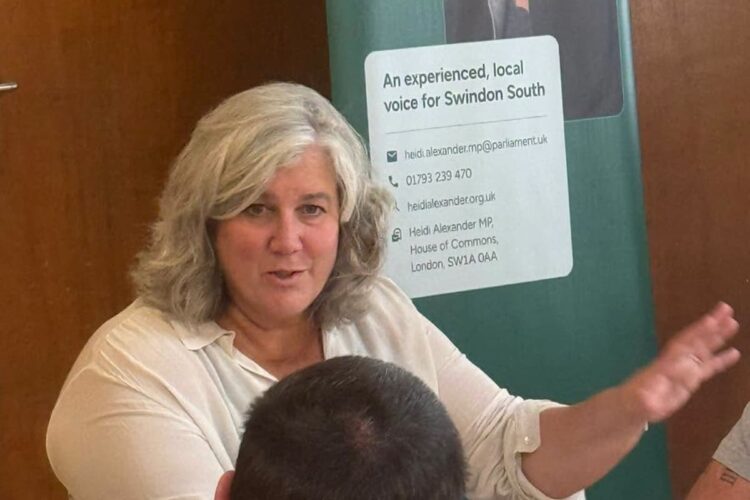 Swindon MP Heidi Alexander reveals emergency A&E hospital visit