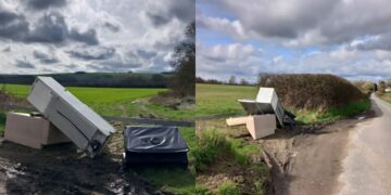 Wiltshire farmer’s quick thinking leads to £1,000 fly-tipping penalty