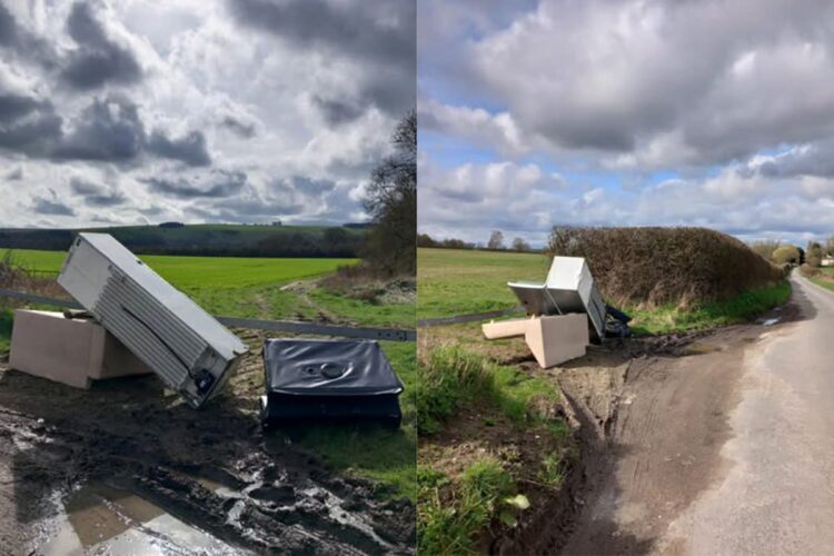 Wiltshire farmer’s quick thinking leads to £1,000 fly-tipping penalty