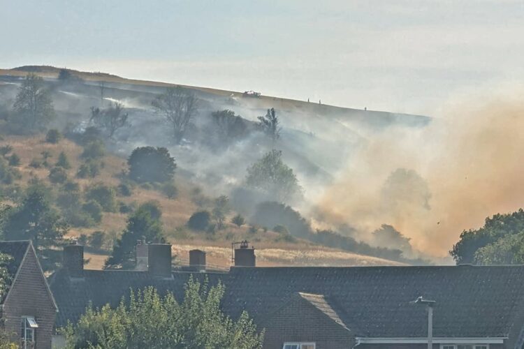 Major incident declared as firefighters stretched amid multiple fires