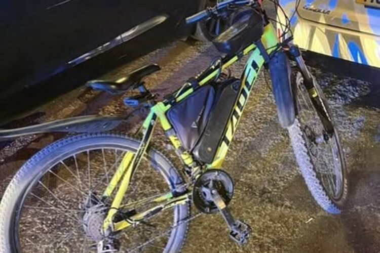 Police seize e-bike during patrols around Royal Wootton Bassett