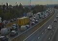 Multi-vehicle crash on M4 at Swindon causes morning traffic delays