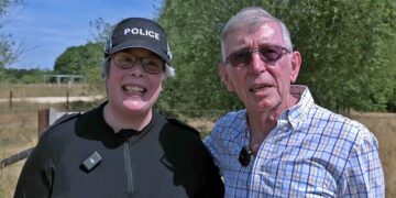 Emotional reunion after off-duty Wiltshire PC saves runner’s life