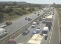 Major delays on M4 as emergency services attend Wiltshire crash