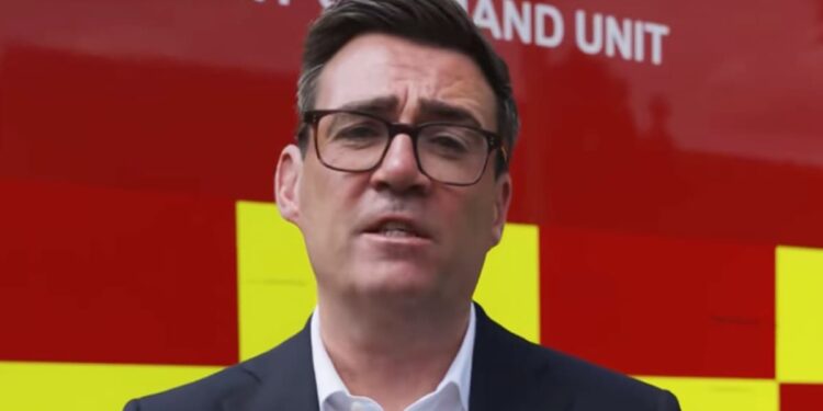 “Don’t set any fires outside”, requests Prime Minister Andy Burnham