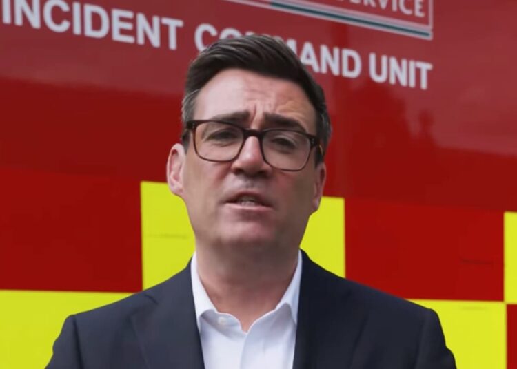 “Don’t set any fires outside”, requests Prime Minister Andy Burnham