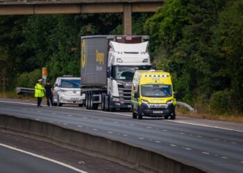 Pedestrian killed in horror crash involving lorry on M4 near Swindon