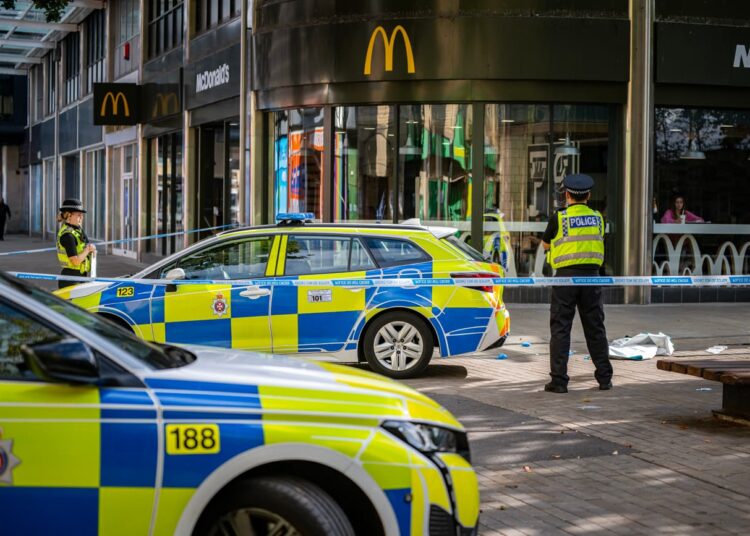 Two arrested after serious assault outside McDonald’s in Swindon