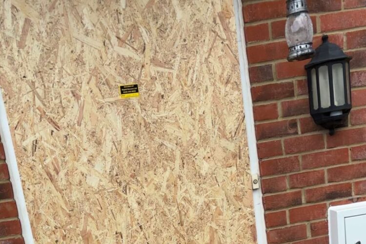 Police smash down door to arrest suspected Southwick flasher
