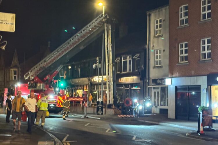 Girl arrested after scaling roof of four-storey building in Swindon
