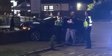 Air ambulance tasked after car crashes into Chippenham pub wall