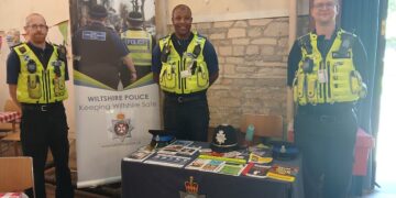 Wiltshire officers strengthen community links at Heytesbury event