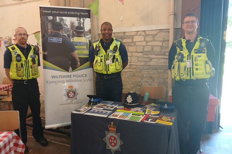 Wiltshire officers strengthen community links at Heytesbury event