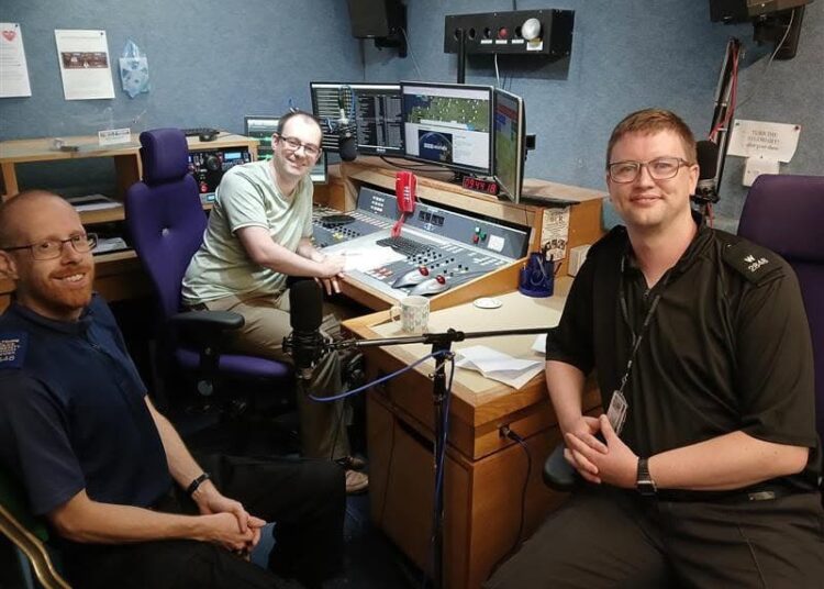 Warminster police officers talk neighbourhood priorities on radio