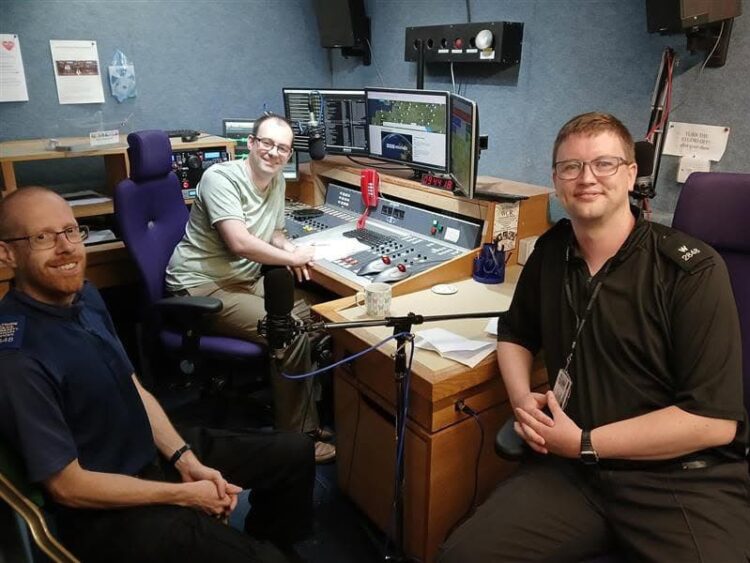 Warminster police officers talk neighbourhood priorities on radio