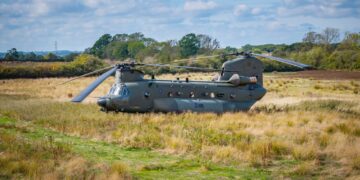 Chinook develops ‘fault’ and makes ’emergency’ landing in Chippenham