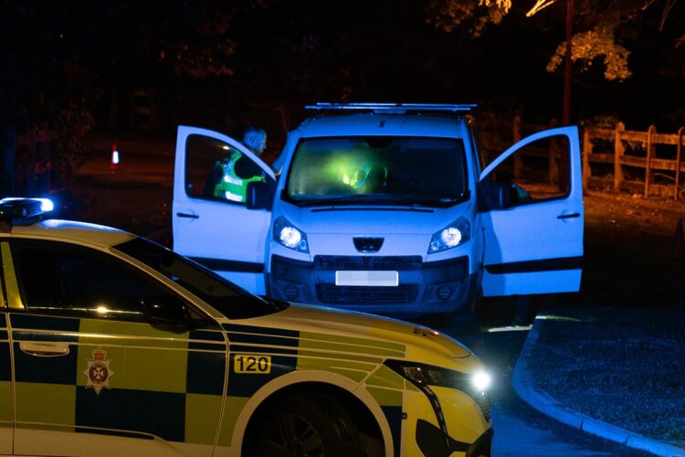 Man arrested after fuel-filled van stopped by police on ‘high alert’