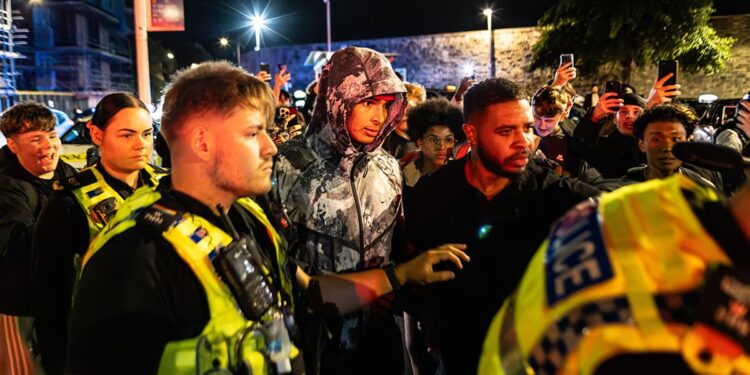 Police save famous YouTuber Marlon from mobs in Wiltshire towns