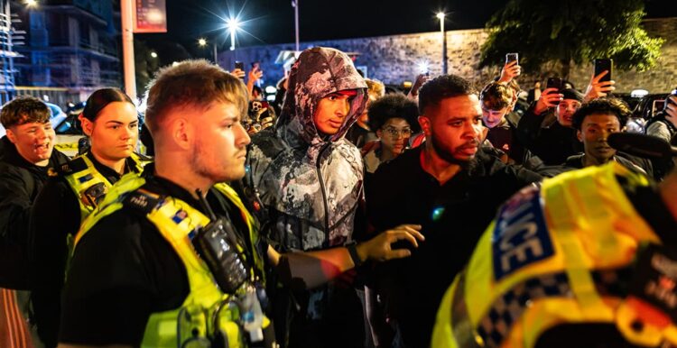 Police save famous YouTuber Marlon from mobs in Wiltshire towns