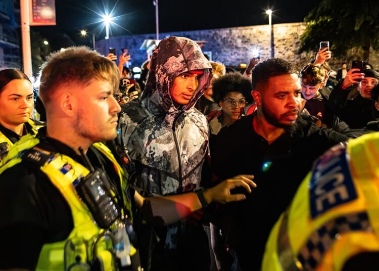 Police save famous YouTuber Marlon from mobs in Wiltshire towns