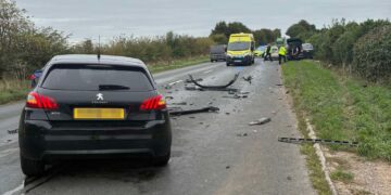 Crash blocks A4 in Wiltshire as emergency services race to scene