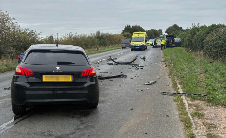 Crash blocks A4 in Wiltshire as emergency services race to scene