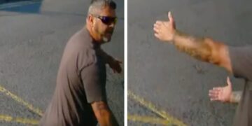 Tattooed man wanted after ‘threatening to stab’ lorry driver on A419