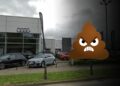 Man in custody after ‘taking a poo’ at Audi dealership in Wiltshire