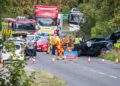 Air ambulance lands in field near Chippenham following A4 smash