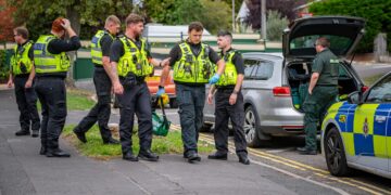 Man ‘struck in the head with machete’ in violent Swindon attack
