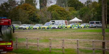 RAF Fairford ‘terror plot’: five arrested and three vans examined
