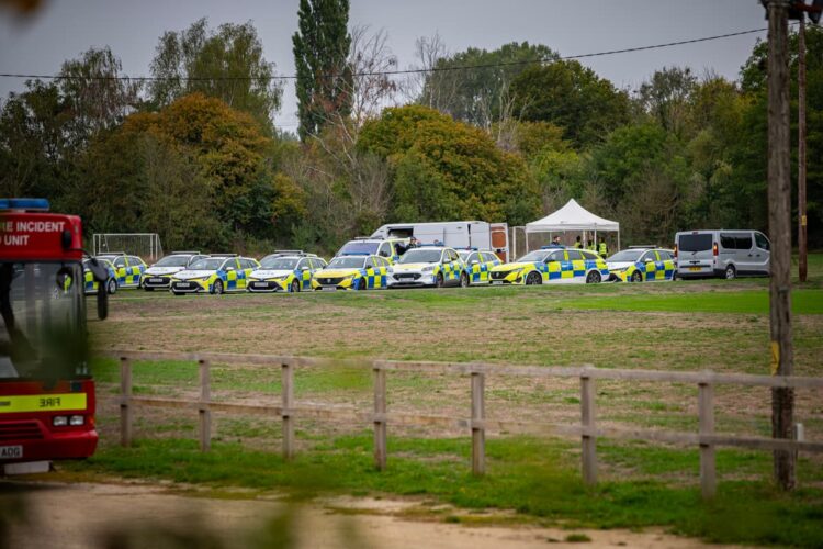 RAF Fairford ‘terror plot’: five arrested and three vans examined