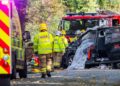 Van driver seriously injured after tree crash outside Wiltshire hotel