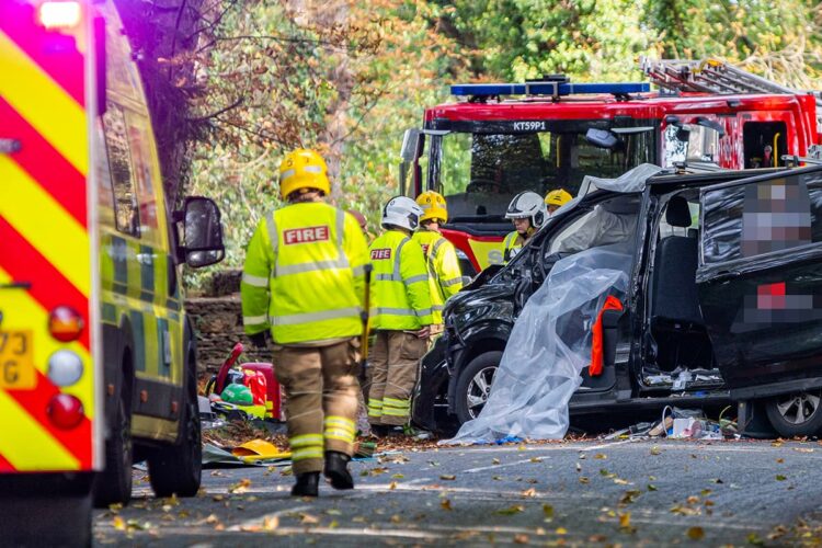 Van driver seriously injured after tree crash outside Wiltshire hotel