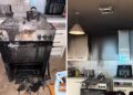 Firefighters bravely rescue kitten from house blaze in Warminster