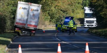 Pedestrian seriously injured in van crash on A350 near Chippenham
