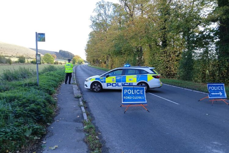 Motorcyclist airlifted to hospital after serious crash near Warminster