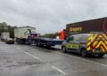 Disqualified HGV driver and boy, 16, caught moving caravan on M4