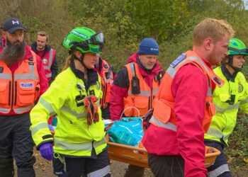 Wiltshire rescue volunteers put to test in simulated plane crash drill