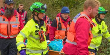Wiltshire rescue volunteers put to test in simulated plane crash drill